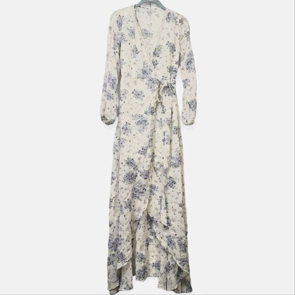 Reset by jane wrap maxi dress, small - Picture 1 of 11
